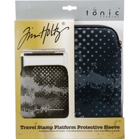 Tonic Studios Tim Holtz TRAVEL Stamp Platform Zipper Sleeve