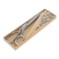 Birch Creative Premium Scissors Set 4pc SILVER
