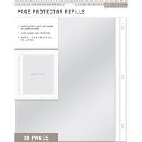 8.5x11 Inch Album Refills Photo Sleeve 10 Pack