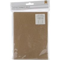 25 Kraft Envelopes 5x7 Envelopes A7 (13cm x 18cm)