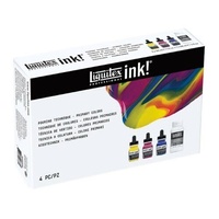 Liquitex Pouring Technique Primary Colours Set 4pc