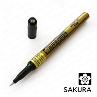 Sakura Pen Touch Paint Marker 0.7mm Extra Fine Point Gold 41101