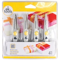 EK Success Decorative Scissors 4pk