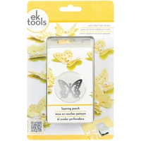 EK Success Paper Shapers Slim Profile Layering Punch Butterfly