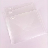 Sizzix Plastic Storage Envelopes 5 Inch x 6 7/8 Inch