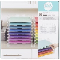 We R Memory Keepers 12x12 Stackable Acrylic Paper Trays 4/pk 662587