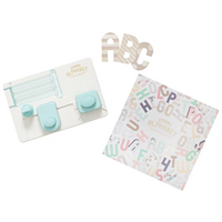 We R Memory Keepers MINI Alphabet Punch Board
