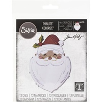 Sizzix Thinlits Tim Holtz Die Set Santa's Wish Colorize 664745