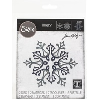 Sizzix Tim Holtz Thinlits Die Set Stunning Snowflake 664749