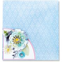 Sizzix Thinlits Dies Eileen Hull Folio Page Pocket & Flowers 664883