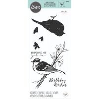 Sizzix Layered Clear Stamps Set 4PK - Summer Bird by Olivia Rose 665907