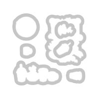 Sizzix Framelits Die Set 7PK w/3PK Stamps - Café Set by Jen Long 666104