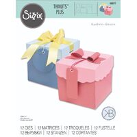 Sizzix Thinlits Plus Die Set 12PK - Classic Box by Kath Breen 666111