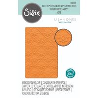 Sizzix Multi-Level Textured Impressions Embossing Folder - Mini Mosaic by Lisa Jones 666137 