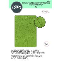 Sizzix Multi-Level Textured Impressions Embossing Folder Forest Scene