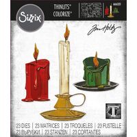 Sizzix Thinlits Die Set 23PK Candleshop Colorize