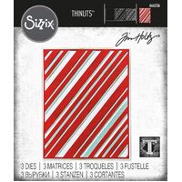Sizzix Thinlits Die Set 3PK Layered Stripes