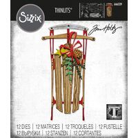 Sizzix Thinlits Die Set 12PK Vintage Sled
