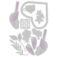 Sizzix Thinlits Die Set 12PK Sweet Birds