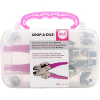 We R Memory Keepers Crop-A-Dile Crop-A-Dile Punch Kit Pink