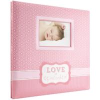 MBI Expressions Post Bound Album W/Window 12"X12" - Love at First Sight