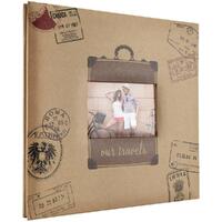 MBI Expressions Post Bound Album W/Window 12"X12" - Our Travel