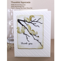 Memory Box Die Playful Squirrels 99382 