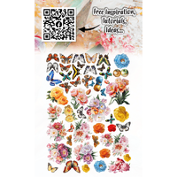AALL & Create Ephemera Die Cuts - Sorbet Petals