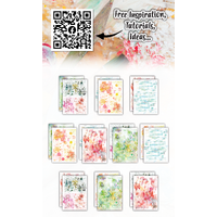AALL & Create Vivid Vortex A6 Paper Pack - 10 Sheets 