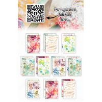 AALL & Create Colourburst Melody A5 Paper Pack - 10 Sheets