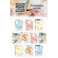AALL & Create Colourful Cascade A5 Paper Pack - 10 Sheets