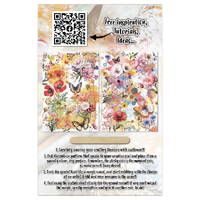 AALL & Create Rub-Ons - Dancing Poppies