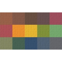 American Crafts 12x12 CARDSTOCK 60 Sheets 216gsm Earth Tones