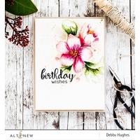Altenew Hibiscus Bouquet Stamp Set ALT1543 