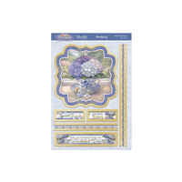 Hunkydory Crafts Floral Arrangements Deco-Large Set - Heartfelt Hydrangeas
