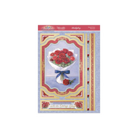 Hunkydory Crafts Floral Arrangements Deco-Large Set - Romantic Roses