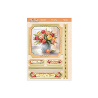 Hunkydory Crafts Floral Arrangements Deco-Large Set - Timeless Tulips