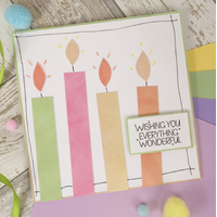 Hunkydory Crafts Adorable Scorable A4 Pattern Pack - Pastel Ombre