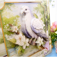 Hunkydory Crafts Beautiful Birds Deco-Large Set - Delightful Dove