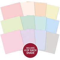 Hunkydory Crafts Colour Block Paper Pad - Pastels - Matt