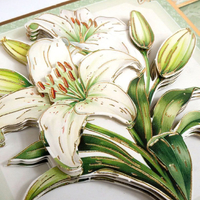 Hunkydory Crafts In Full Bloom Deco-Large Set - Lovely Lilies