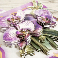 Hunkydory Crafts In Full Bloom Deco-Large Set - Opulent Orchids