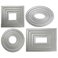 Sizzix Big Shot with Scrap Dragon Nesting Frames Die Set