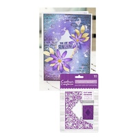 Crafter's Companion Cut and Emboss Folder 4.25 x 5.5 Heart Confetti