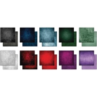 Craft Consortium Double-Sided Paper Pad 12X12 30/Pkg Grunge-Dark Tones