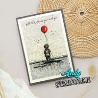 Creative Expressions Andy Skinner The Places You Will Go 3.5in x 5.25in Pre-Cut Rubber Stamp