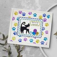 Creative Expressions Sue Wilson Pet Pals - 4in x 6in Clear Stamp - CEC1057