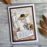 Creative Expressions Hotel de la Poste by Taylor Made Journals - 6in x 8in Clear Stamp - CEC1093