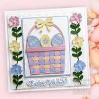 Creative Expressions Sue Wilson Easter Eggs & Flowers Craft Die CED23062