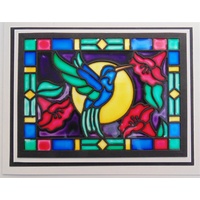 Sue Wilson Dies Stained Glass Collection Hummingbird CED24001